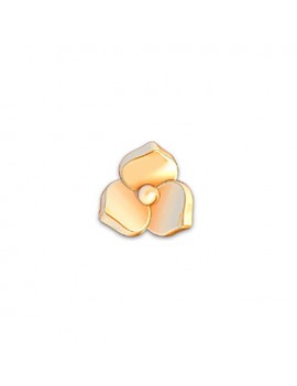 Fiore 3D Elements oro giallo ECF11417