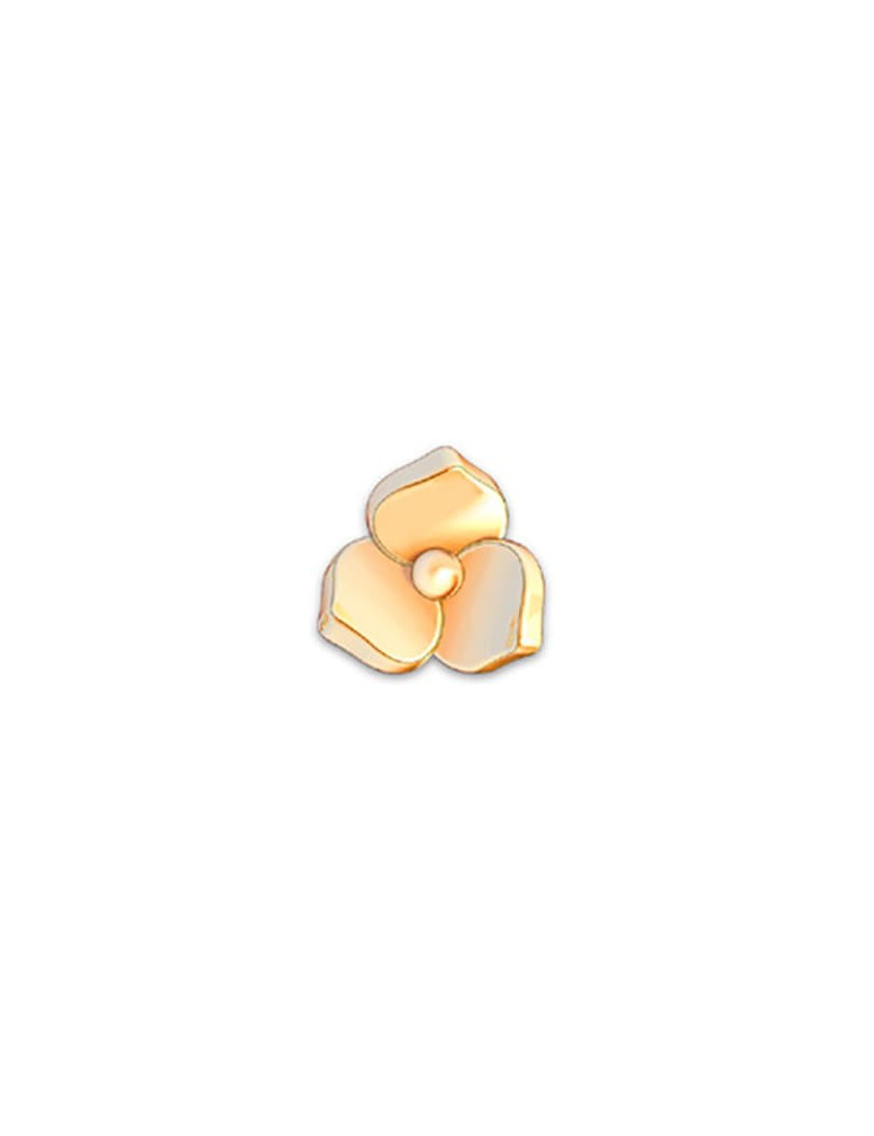 Fiore 3D Elements oro giallo ECF11417