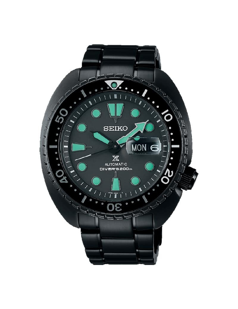 Seiko king Turtle Night Vision nero automatico - SRPK43K1