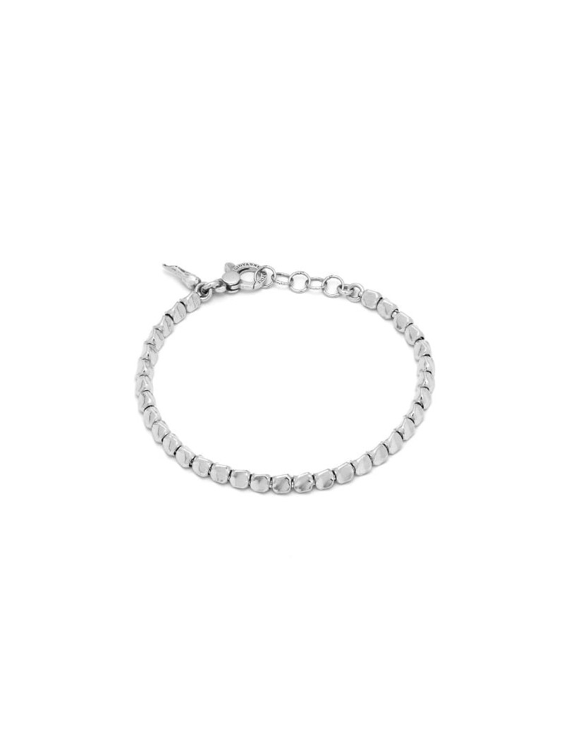 Bracciale pepite Raspini in argento da uomo 11348