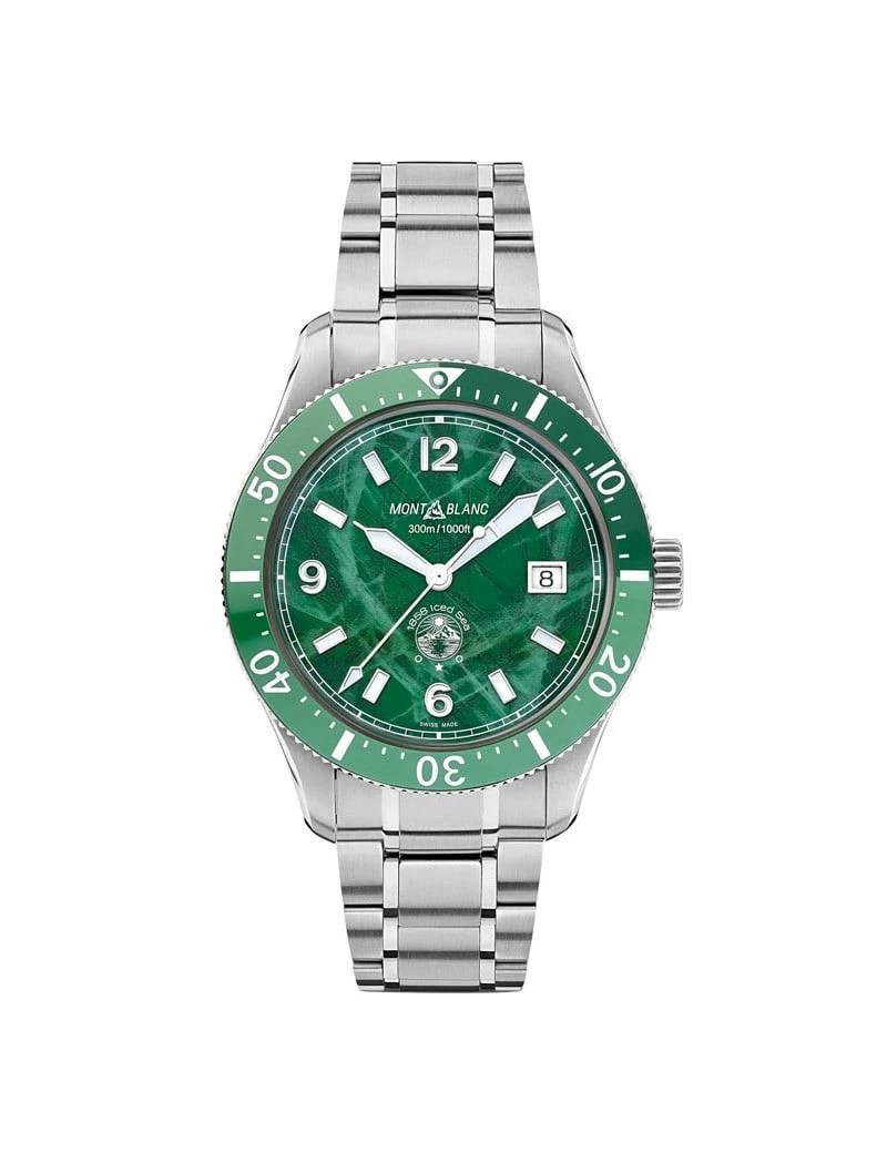 Iced Sea Montblanc 1858 verde automatico 129373