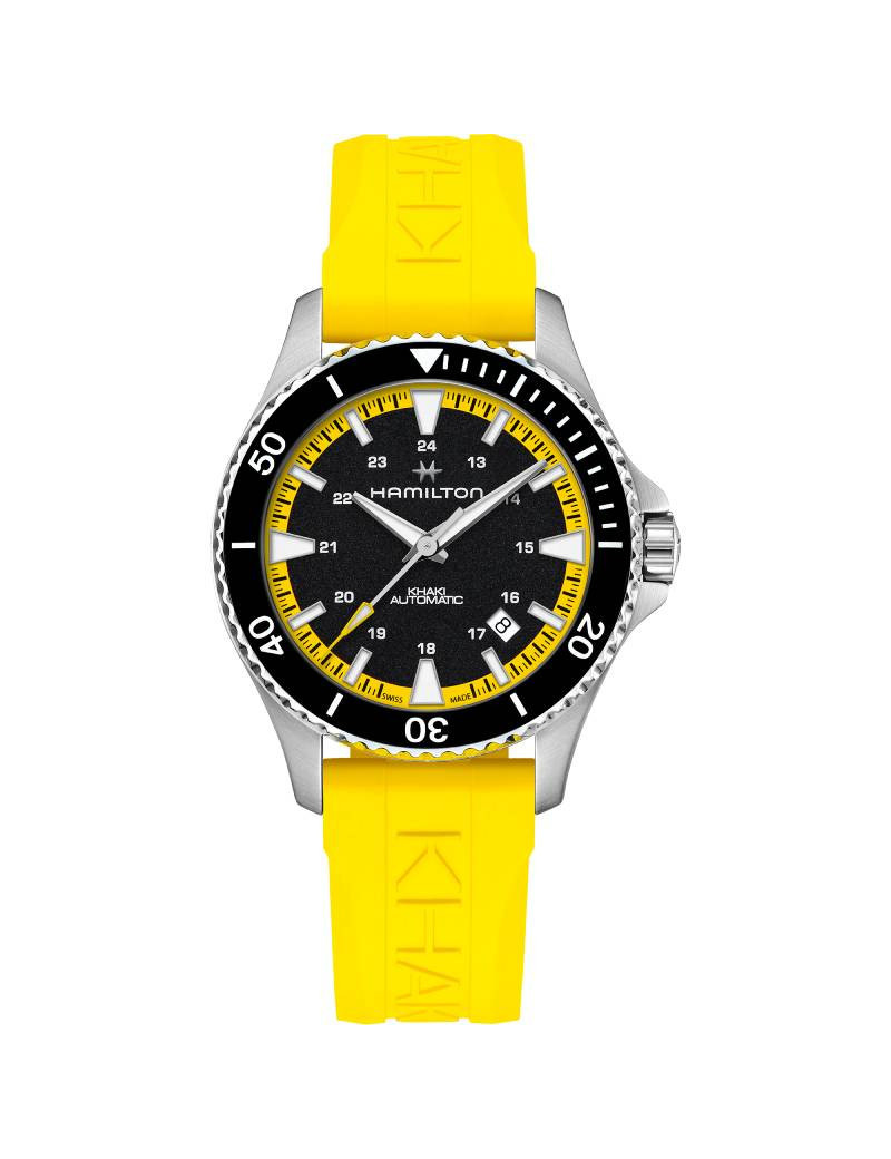 Khaki Navy Scuba Hamilton giallo H82395332